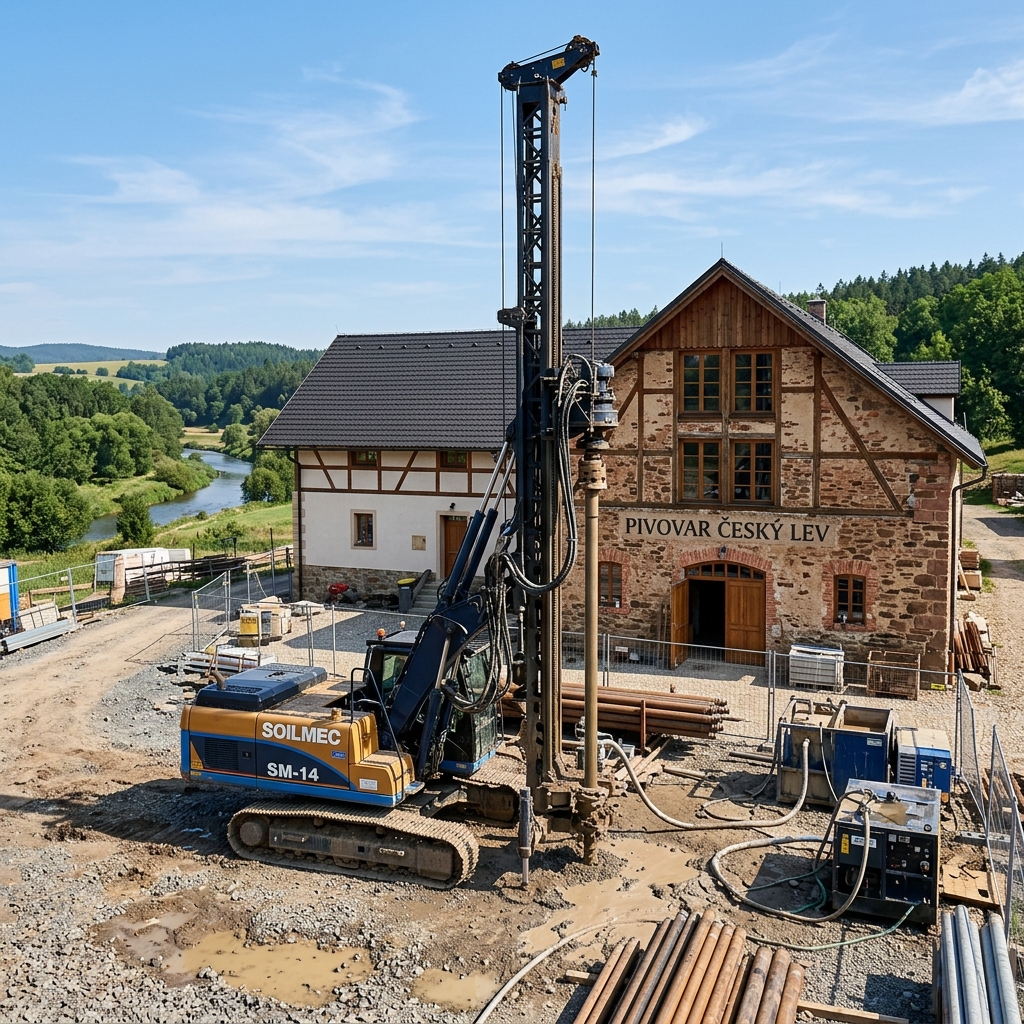 Vrt pro pivovar Český lev — historický objekt